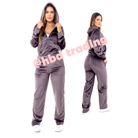 Conjunto Femino De Veludo Plush HBD-CON-001