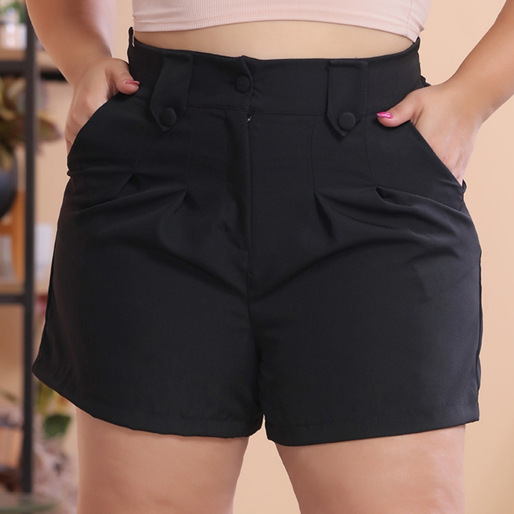 Short de Alfaiataria Plus Size – Nelima