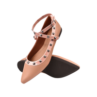 SAPATILHA BICO FINO BAILARINA BONECA COM SPIKE