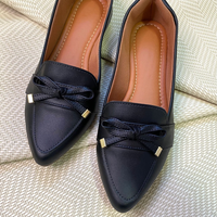 Sapatilha Feminina Bico Fino com Laço – Conforto e Estilo (33 ao 40)