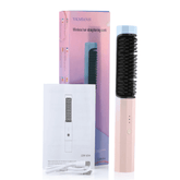 Escova Alisadora 2 em 1 USB Sem Fio - Le Belle