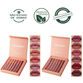 Batom Matte Kit Sexy Lips Handaiyan - Nelima