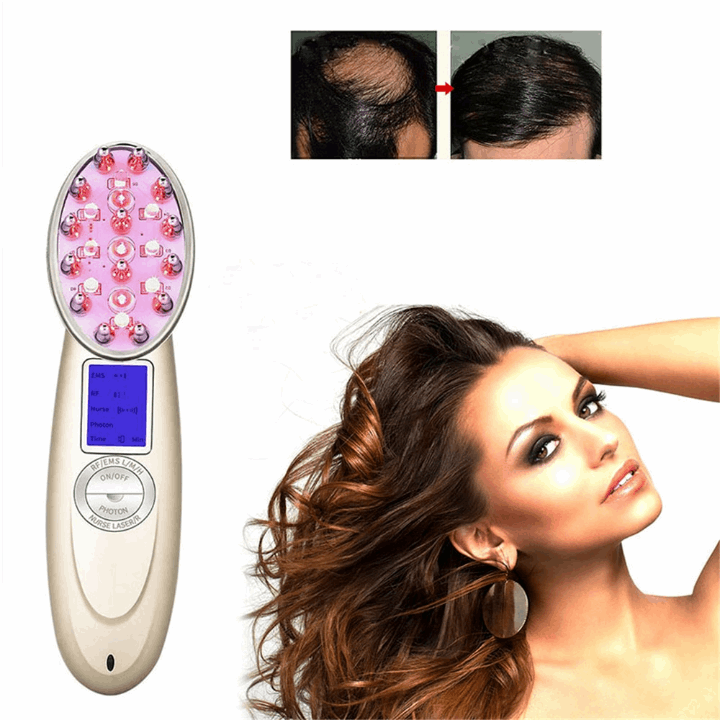 Escova Laser para Calvície e Queda de Cabelo - Le Belle