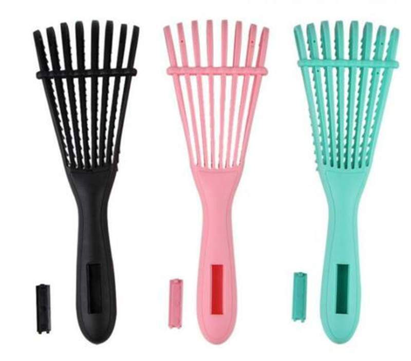 Escova de Cabelo Flexível Cabelos Cacheados - Le Belle