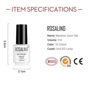 Esmalte de Unha Gel Rosalind - Candy Colors - My Store