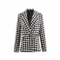 Blazer Feminino Vintage Xadrez - Nelima