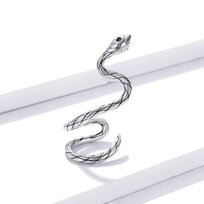 Brinco Clip Serpente Prata 925 - Le Belle