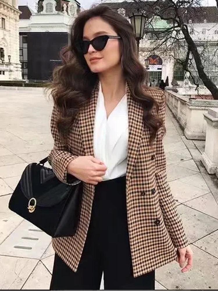 Blazer Xadrez Feminino - Nelima
