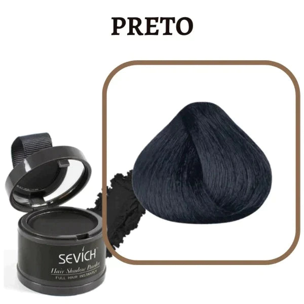 Tinta de Cabelo em Pó para Fios Brancos - Le Belle