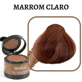 Tinta de Cabelo em Pó para Fios Brancos - Le Belle