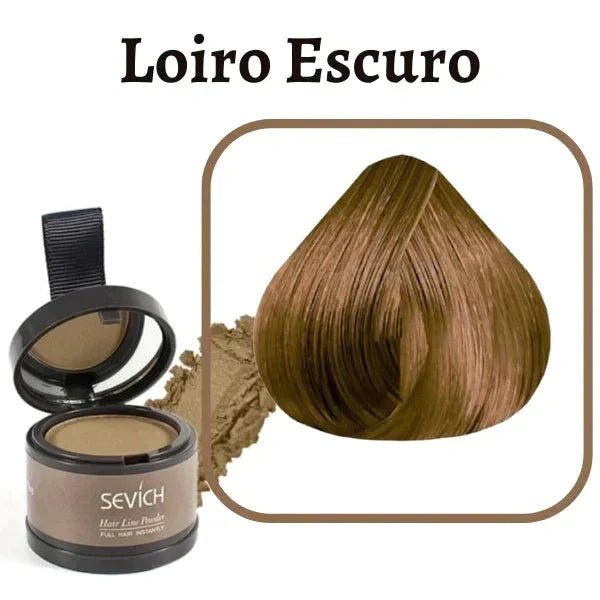 Tinta de Cabelo em Pó para Fios Brancos - Le Belle