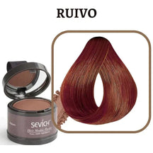 Tinta de Cabelo em Pó para Fios Brancos - Le Belle