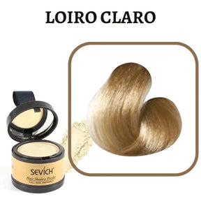 Tinta de Cabelo em Pó para Fios Brancos - Le Belle