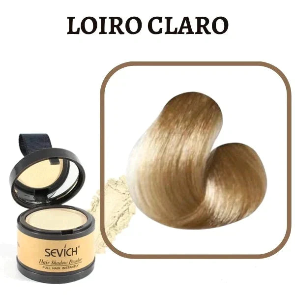 Tinta de Cabelo em Pó para Fios Brancos - Le Belle
