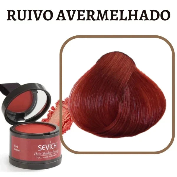 Tinta de Cabelo em Pó para Fios Brancos - Le Belle