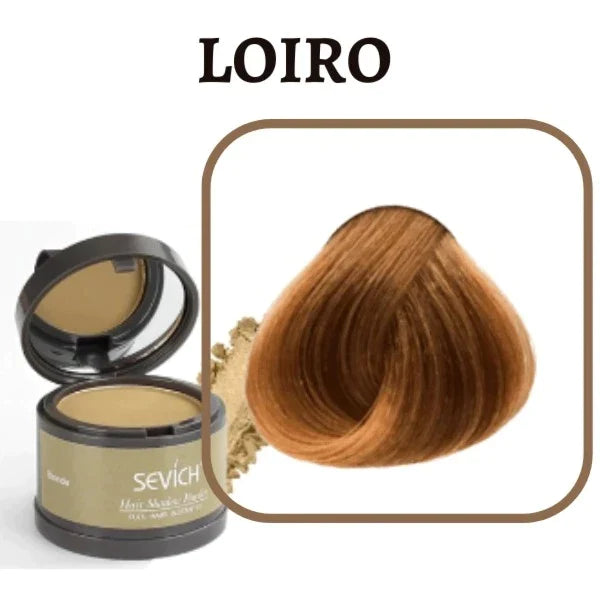 Tinta de Cabelo em Pó para Fios Brancos - Le Belle