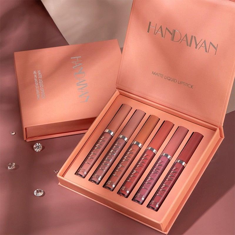 Batom Matte Kit Sexy Lips Handaiyan - Nelima