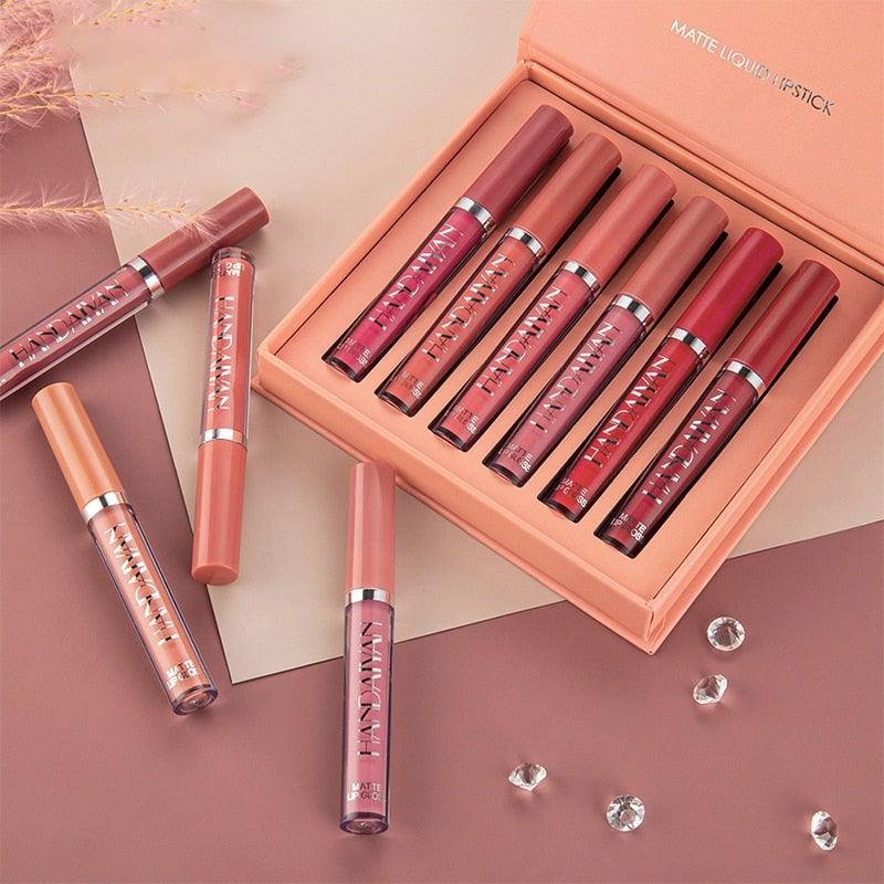 Batom Matte Kit Sexy Lips Handaiyan - Nelima